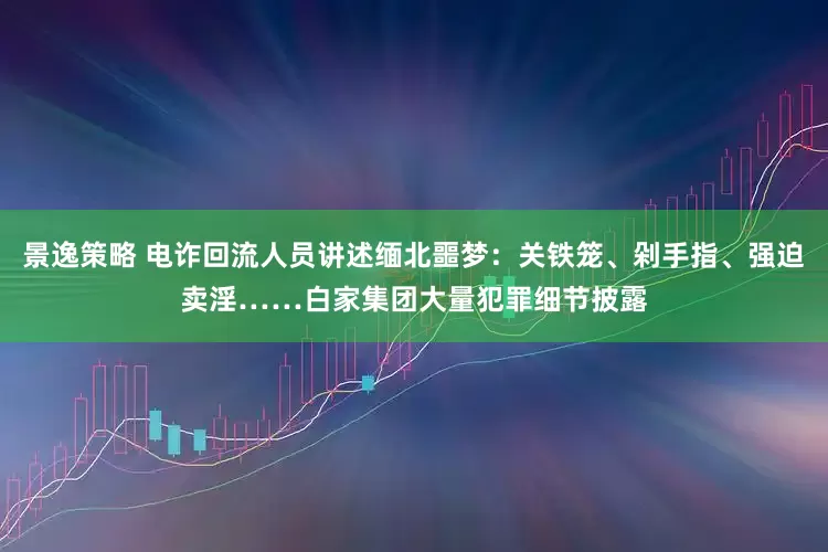 景逸策略 电诈回流人员讲述缅北噩梦：关铁笼、剁手指、强迫卖淫……白家集团大量犯罪细节披露